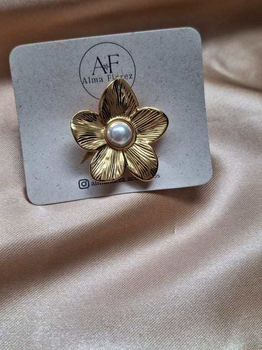 Anillo Dorado Ajustable